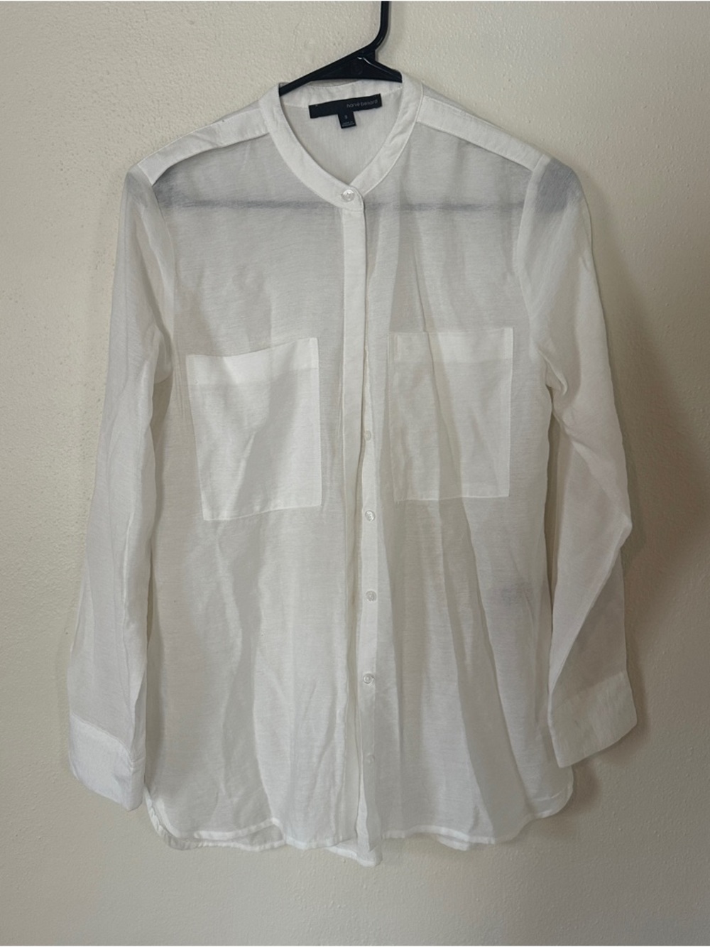Harve Bernard White Button Up